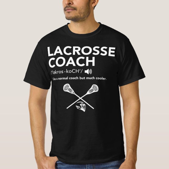 Lacrosse Coach Definition T-Shirt (Vorderseite)