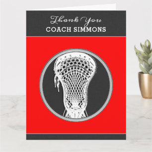 Lacrosse Coach Karte