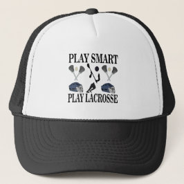 Lacrosse Coach Player Team Sports Truckerkappe