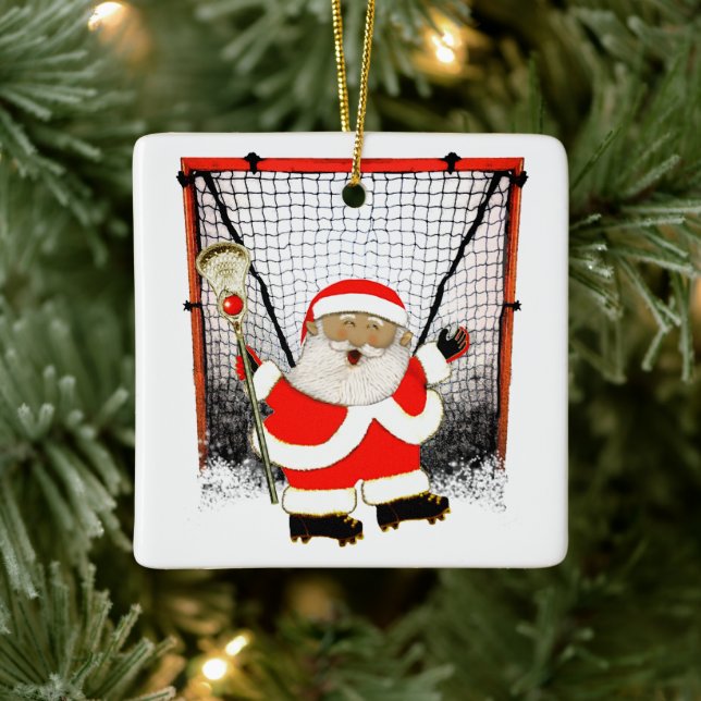 Lacrosse Collectible Keramikornament (Baum)