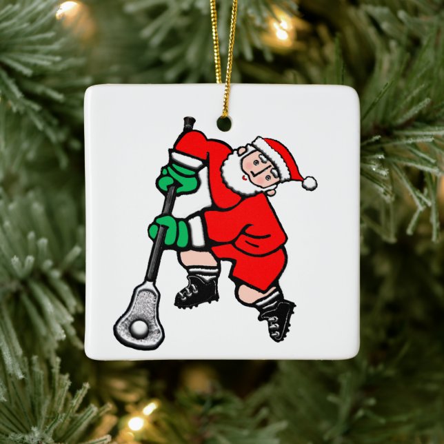 Lacrosse Collectible Keramikornament (Baum)