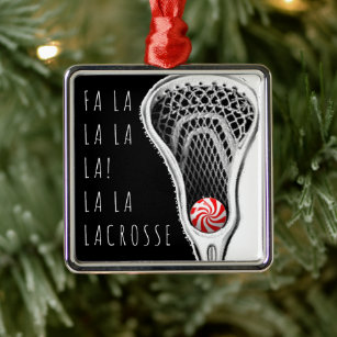 Lacrosse Collectious Christmas Ornament Aus Metall