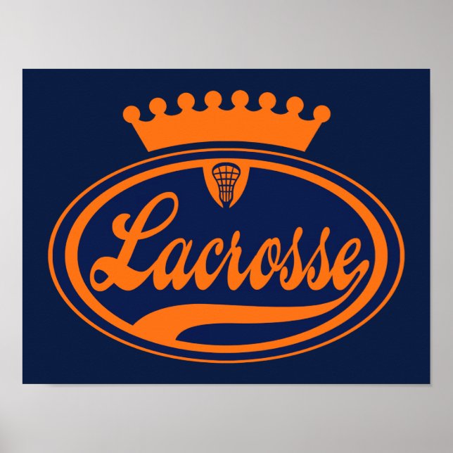Lacrosse Crown Poster (Vorne)