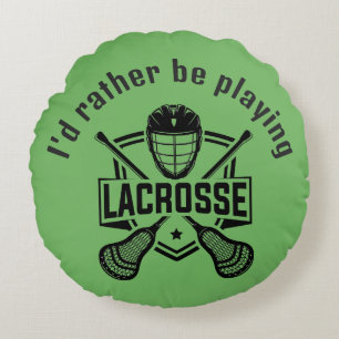 Lacrosse-Design  Rundes Kissen