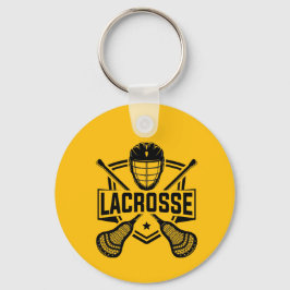 Lacrosse-Design Schlüsselanhänger