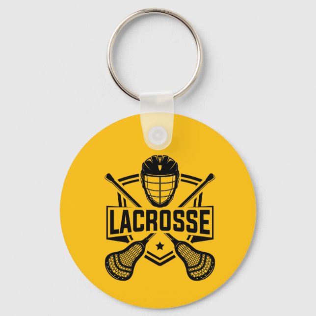 Lacrosse Design  Schlüsselanhänger (Vorderseite)
