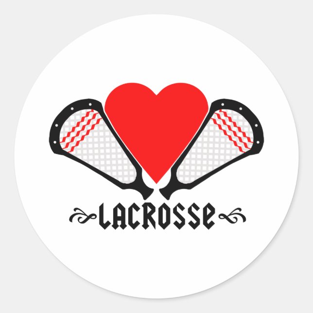 Lacrosse Designs GirlsLacrosse Sticker (Vorderseite)