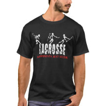 Lacrosse-Dunkelheits-T - Shirt