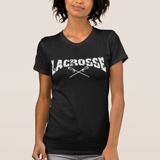 Lacrosse-Dunkelheits-T - Shirt (Vorderseite)