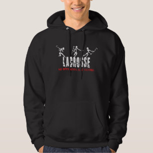 Lacrosse-dunkles mit Kapuze Sweatshirt
