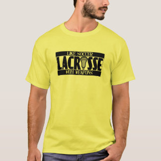 Lacrosse ein Fußball-T - Shirt