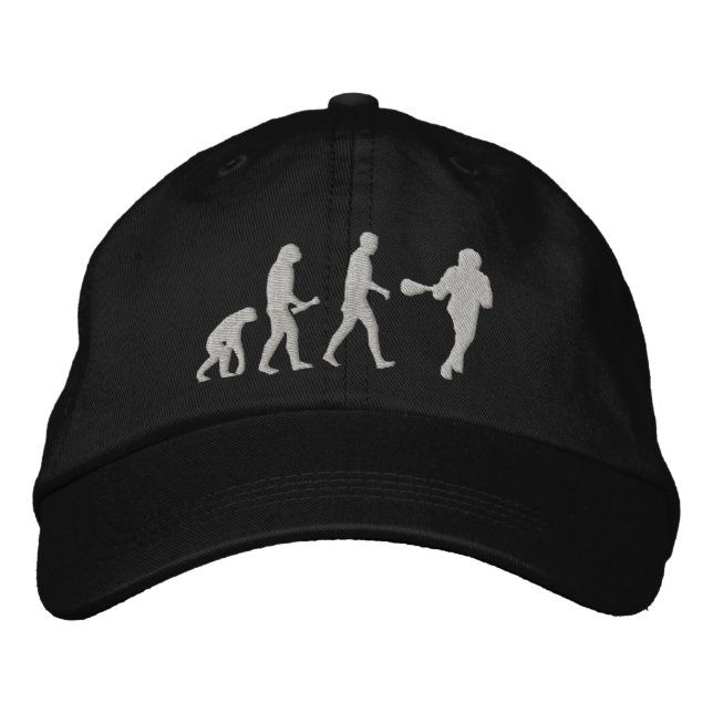 Lacrosse-Evolution bestickte Hülle Baseballkappe (Vorderseite)