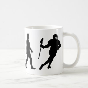 Lacrosse Evolution - Funny Lacrosse Kaffeetasse