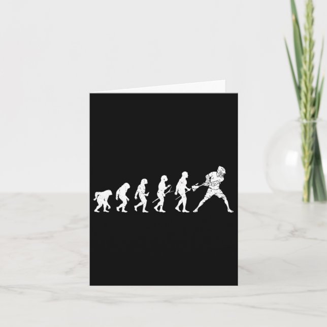 Lacrosse Evolution - Lacrosse Player Evolution Karte (Vorderseite)
