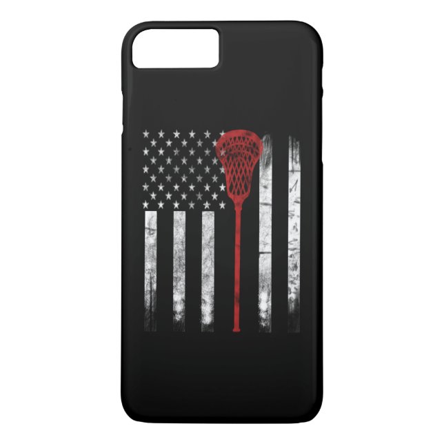 Lacrosse-Flagge Case-Mate iPhone Hülle (Rückseite)