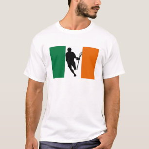 Lacrosse-Flagge IRock Irland T - Shirt