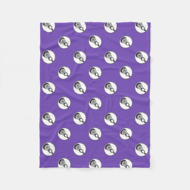 Lacrosse Fleecedecke (Vorderseite)