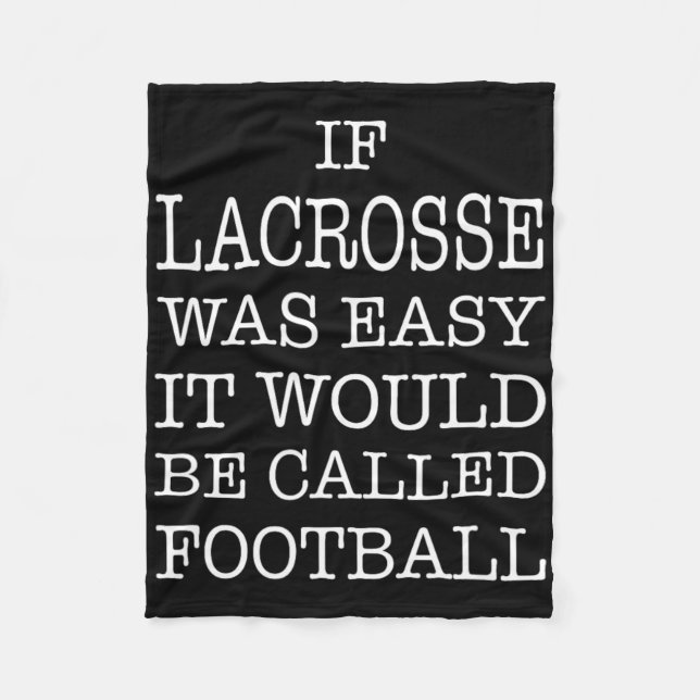 Lacrosse Fleecedecke (Vorderseite)