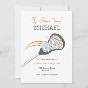 Lacrosse Game Einladung