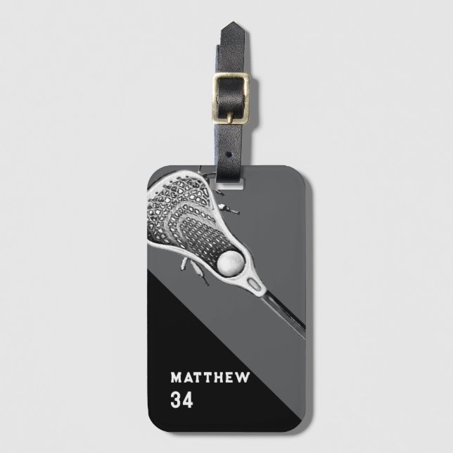 Lacrosse Gear Bag Gepäckanhänger (Vorderseite Vertikal)