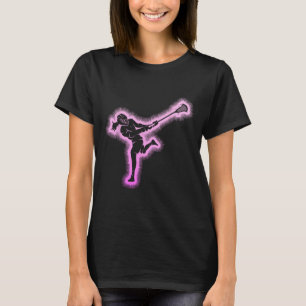 Lacrosse Girl Women Kinder Jugend T-Shirt