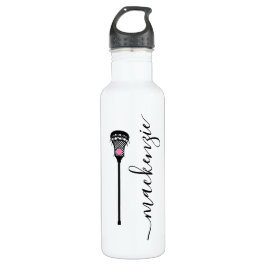 Lacrosse Girls Personalisiert Name Edelstahl Edelstahlflasche