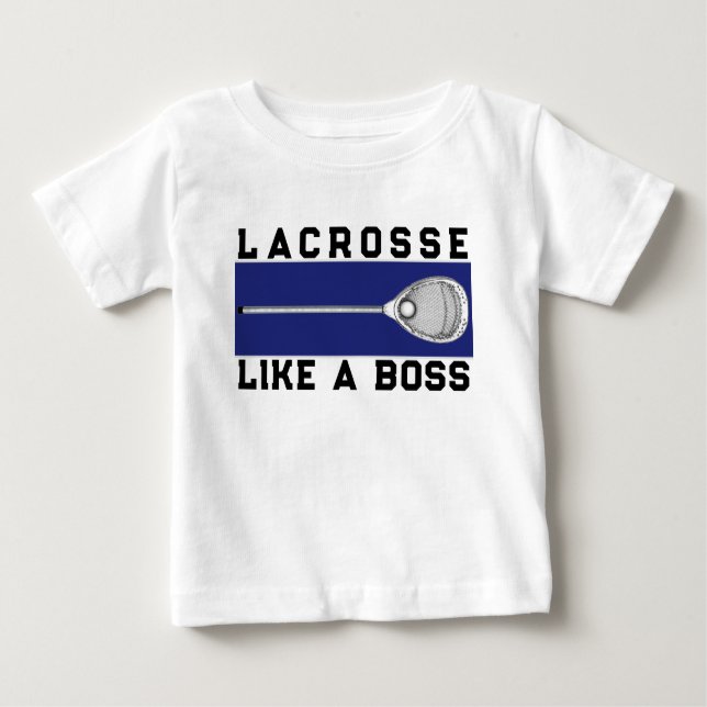 Lacrosse Goalie Baby T-shirt (Vorderseite)