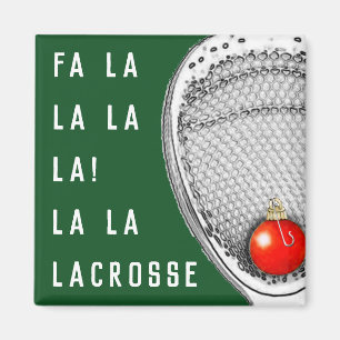 Lacrosse Goalie Holiday Geschenke Magnet