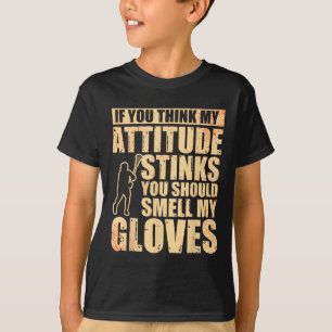 Lacrosse Goalie Lacrosse Gloves Stick Lax Goalie T-Shirt