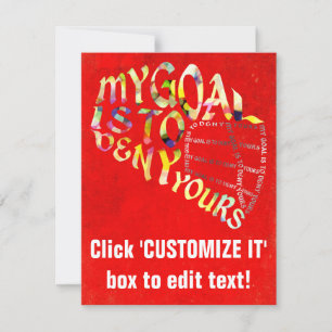 Lacrosse Goalie Mask Typografie