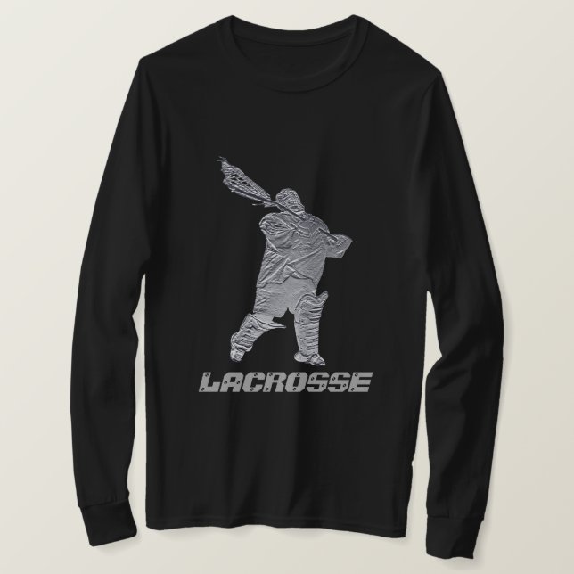 Lacrosse Goalie Shirt – Gift for Player, Mom, Dad  (Design vorne)