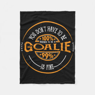 Lacrosse Goalkeeper Lax Player Lacrosse Goal Fleecedecke