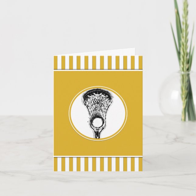 Lacrosse Gold Sportkarten Karte (Vorderseite)