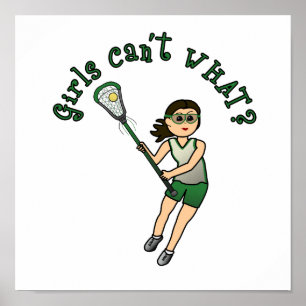 Lacrosse Green Poster