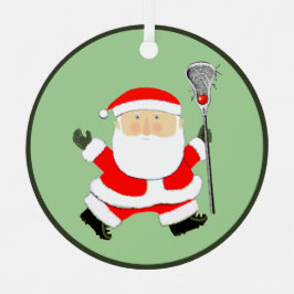 Lacrosse Holiday-Geschenk Ornament Aus Metall