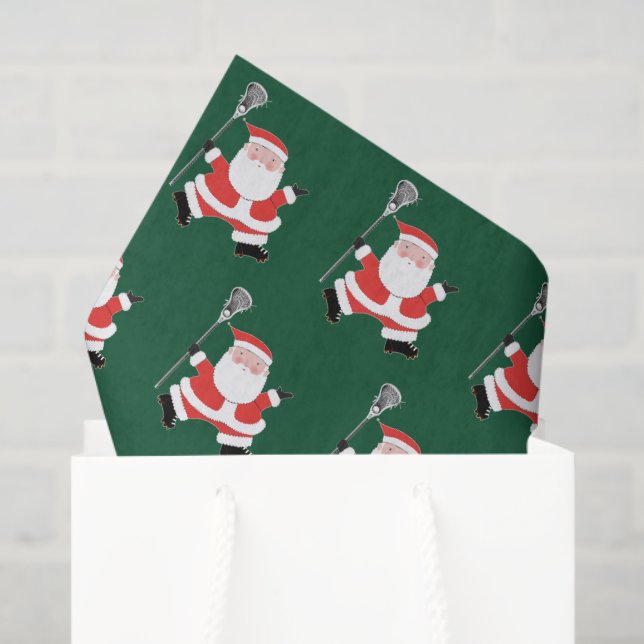 Lacrosse Holiday Geschenke Seidenpapier (Geschenktüte)