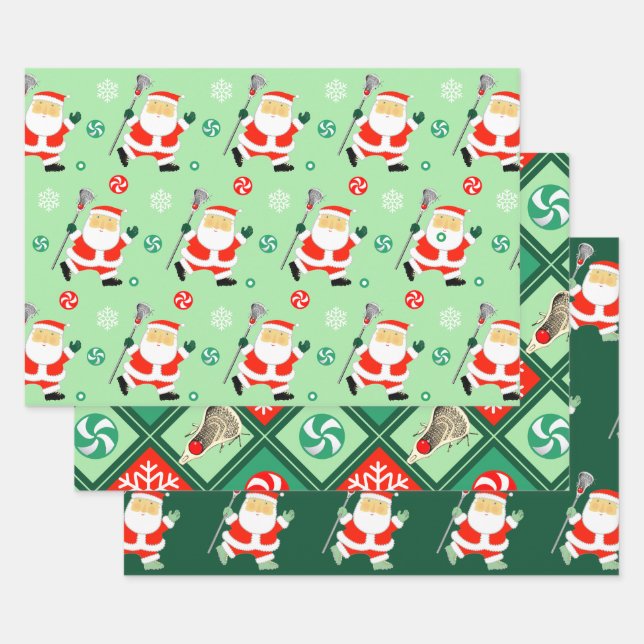 Lacrosse Holiday Geschenkpapier Set (Set)