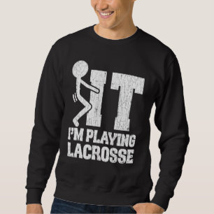 Lacrosse Im Play Graphic for Player Coach Sweatshirt