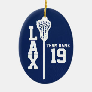 Lacrosse Jersey mit Foto Dark Blue Keramikornament