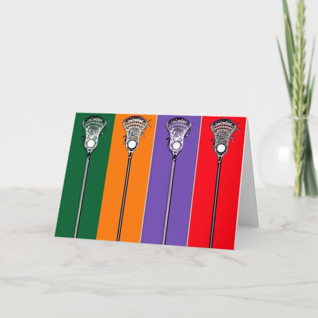 Lacrosse Karte (Vorderseite)