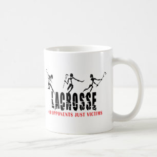 Lacrosse keine Gegner gerade Opfer-T - Tasse
