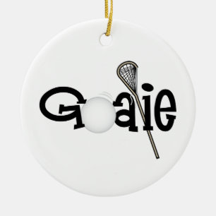 Lacrosse Keramik Ornament
