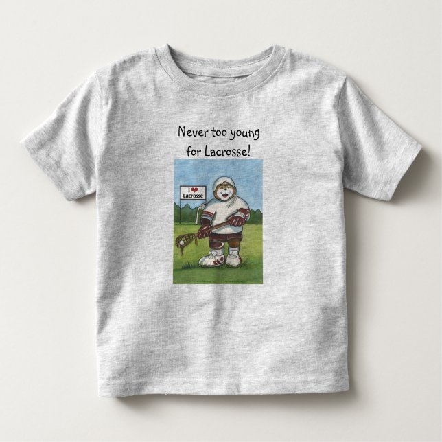 Lacrosse Kleinkind Shirt (Vorderseite)