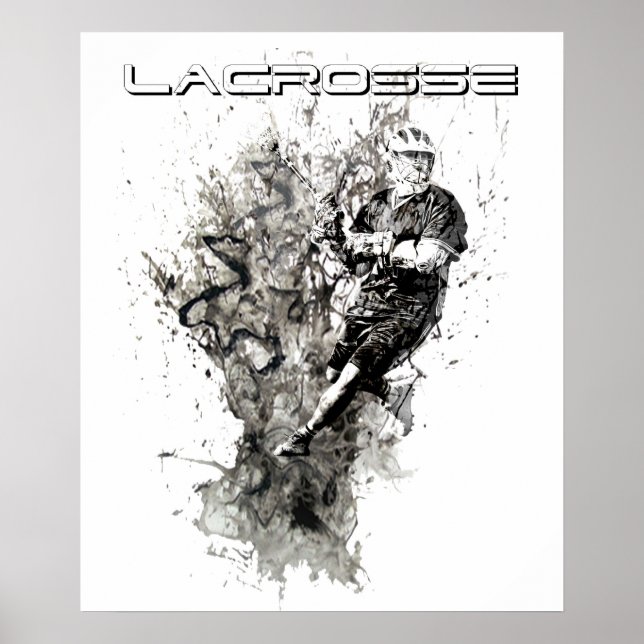 Lacrosse Krank Poster (Vorne)