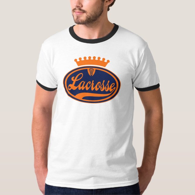 Lacrosse-Krone T-Shirt (Vorderseite)