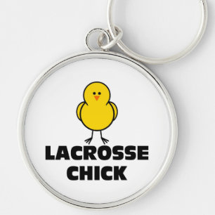 Lacrosse-Küken Schlüsselanhänger