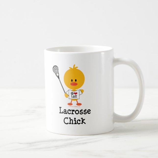 Lacrosse-Küken-Tasse Tasse (Rechts)