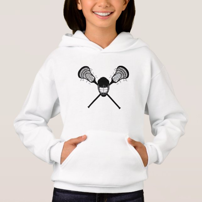 Lacrosse Lax Hoodie (Vorderseite)