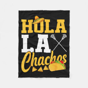 Lacrosse lax mexikanisch cinco de mayo hola laxcha fleecedecke
