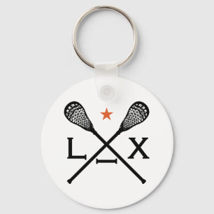 Lacrosse Lax Schlüsselanhänger